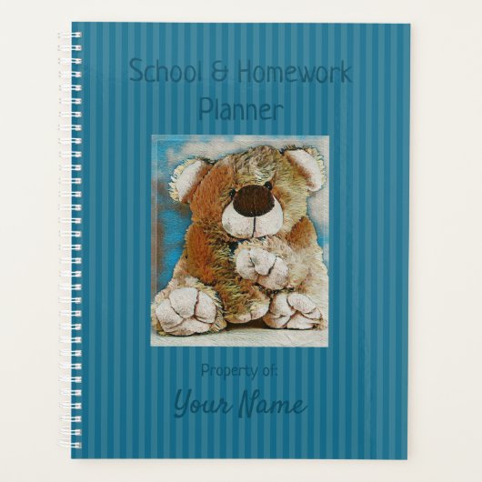 Teddy Bear - Stundenplan - HAMbyWG Planer (Vorderseite)