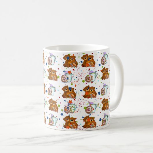 Teddy Bear Tasse (VorderseiteRechts)