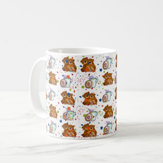 Teddy Bear Tasse (Vorderseite Links)