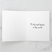 Teddy Bear Teacher Danke Karte (Innenseite)