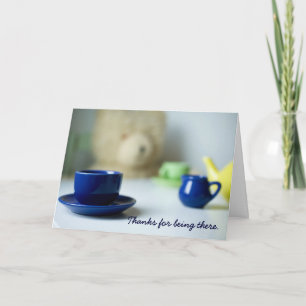 Teddy Bear Tee Time Mütter Day Card Karte