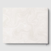 Teddy Bear Theme Baby Shower (Girls Pink) Gästebuch (Rückseite)