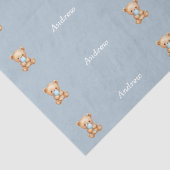 Teddy Bear Tissue Paper, Individuelle Name Seidenpapier (Detail)