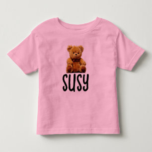 TEDDY BEAR TODDLER JERSEY T - SHIRT HINZUFÜGEN