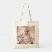 Teddy Bear Tote Bag Tragetasche (Rückseite)