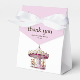 Teddy Bear Twin Girls Baby Showbox Geschenkschachtel