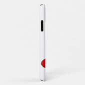 Teddy Bear und Big Red Heart Case-Mate iPhone Hülle (Hinten/Rechts)