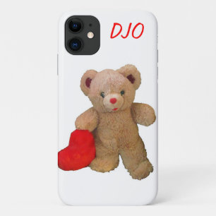 Teddy Bear und Big Red Heart Case-Mate iPhone Hülle
