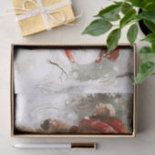 Teddy Bear und Snowman Seidenpapier (Geschenk)