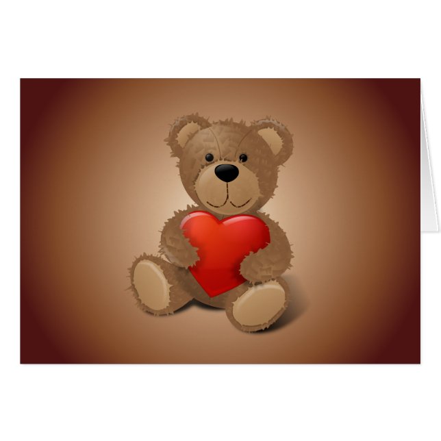 Teddy Bear Valentine (Vorderseite (Horizontal))