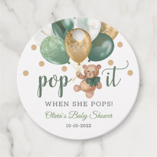 Teddy Bear Vielen Dank Baby Shower Favoriten Gesch Geschenkanhänger