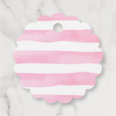 Teddy Bear Vielen Dank Baby Shower Favoriten Gesch Geschenkanhänger (Rückseite)