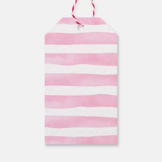 Teddy Bear Vielen Dank Beary Much Baby Dusche Gesc Geschenkanhänger (Rückseite)