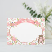 Teddy Bear Vielen Dank, dass Sie Notizen Teddy Bea (Stehend Vorderseite)