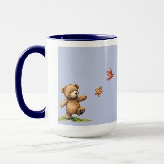 TEDDY BEAR WALKING Tasse (Links)