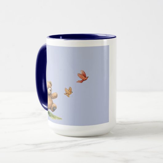 TEDDY BEAR WALKING Tasse (Vorderseite Links)