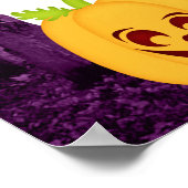 Teddy Bear Warlock - Happy Halloween Poster (Ecke)