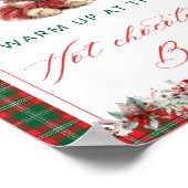 Teddy Bear Warm auf der Hot Chocolate Bar Poster (Ecke)