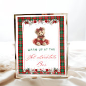 Teddy Bear Warm auf der Hot Chocolate Bar Poster