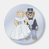 Teddy Bear Wedding - Anpassen Magnet (Vorne)