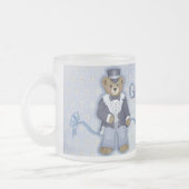 Teddy Bear Wedding - Anpassen Mattglastasse (Links)