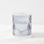 Teddy Bear Wedding - Anpassen Mattglastasse (Mittel)