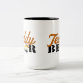 Teddy Bear - weiße Tasse (Mittel)