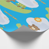 Teddy Bear Welcome Baby Kinderzimmer Design Geschenkpapier