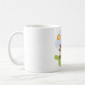 Teddy Bear Welcome Baby Kinderzimmer Design Kaffeetasse (Links)