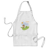 Teddy Bear Welcome Baby Kinderzimmer Design Schürze (Vorne)