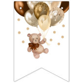 Teddy Bear Welcome Baby Shower Banner (Erste Fahne)