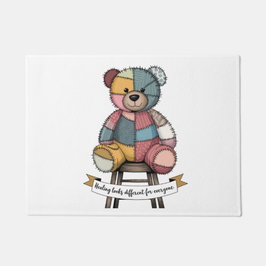 Teddy Bear Welcome Mat Fußmatte (Vorderseite)