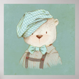 Teddy Bear Whimsy Niedlich Adorable Sweet Poster
