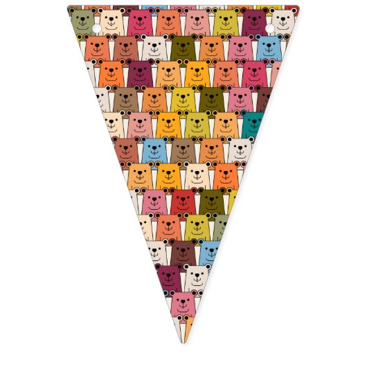 Teddy Bear Wimpelkette (Zweite Fahne)