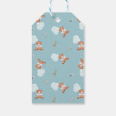 Teddy Bear wir können frühzeitig abwarten Baby Dus Geschenkanhänger (Rückseite)