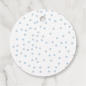 Teddy Bear wir können frühzeitig abwarten Baby Dus Geschenkanhänger (Rückseite)