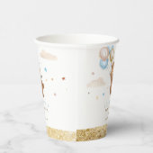 Teddy Bear wir können frühzeitig abwarten Baby Dus Pappbecher (Rechts)