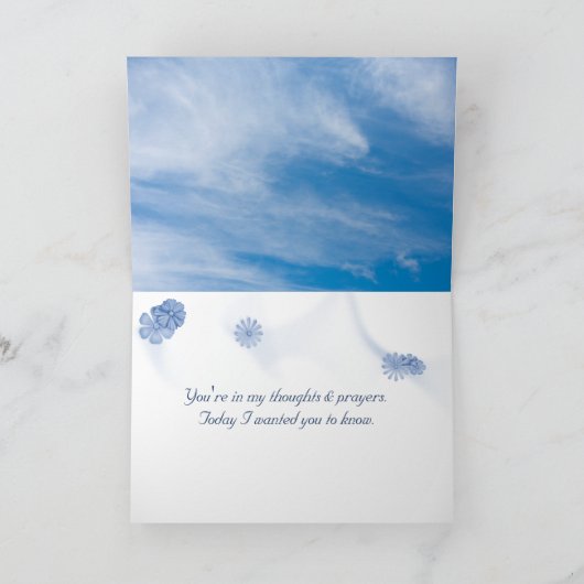 Teddy Bear wird bald gut Karte (Innenseite)