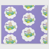 Teddy Bear Wrapping Paper Geschenkpapier (Flach)