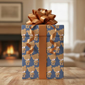 Teddy Bear Wrapping Paper Geschenkpapier Set