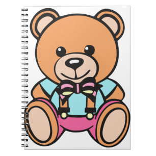 Teddy Bear Zeichne Notizblock