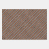 Teddy Bears Animated Boys Wrapping Paper Sheets Geschenkpapier Set (Vorderseite 3)