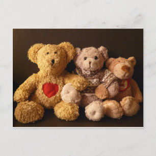 TEDDY BEARS (auf Multiprodukten) Postkarte