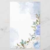 Teddy Bears Baby ABC Duschspielkarte Flyer (Hinten)