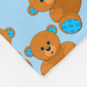 Teddy Bears Baby Blanket Fleecedecke (Ecke)