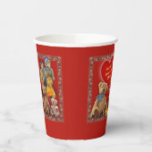 Teddy Bears Baby Dusche Pappbecher (Links)