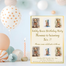 Teddy Bears Birthday Party