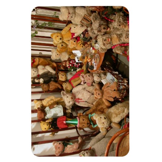 Teddy Bears Collectors Paradies Magnet (Vertikal)