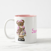 Teddy Bears Custom Tasse (Links)
