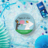 Teddy Bears Erlangung einer Hochzeitsempfang Pappteller (Party)